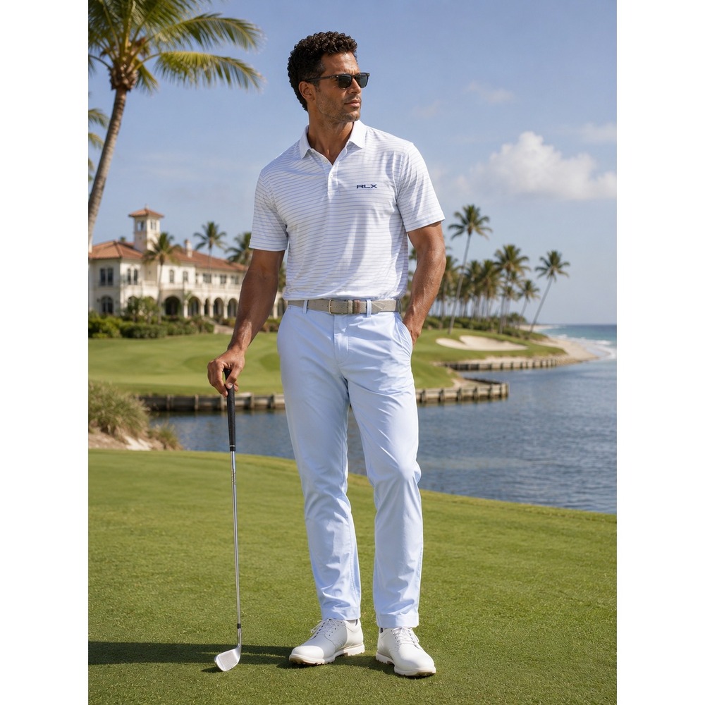 RLX Ralph Lauren Pants Mens 38x29 (Tag 38x30) Light‎ Blue Golf Performance